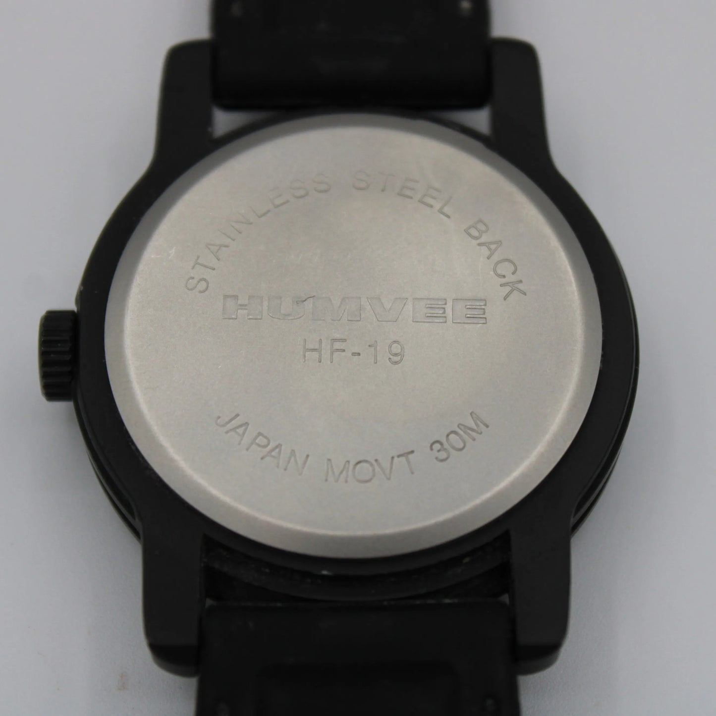 Humvee Black Field Watch