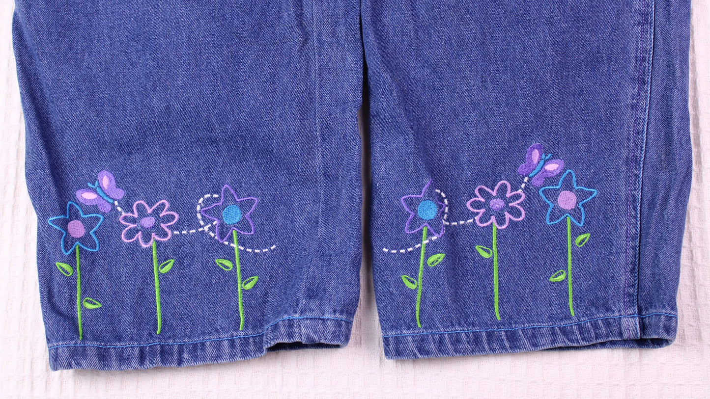 Disney/Pooh - Vintage - Denim Overalls - No size tag