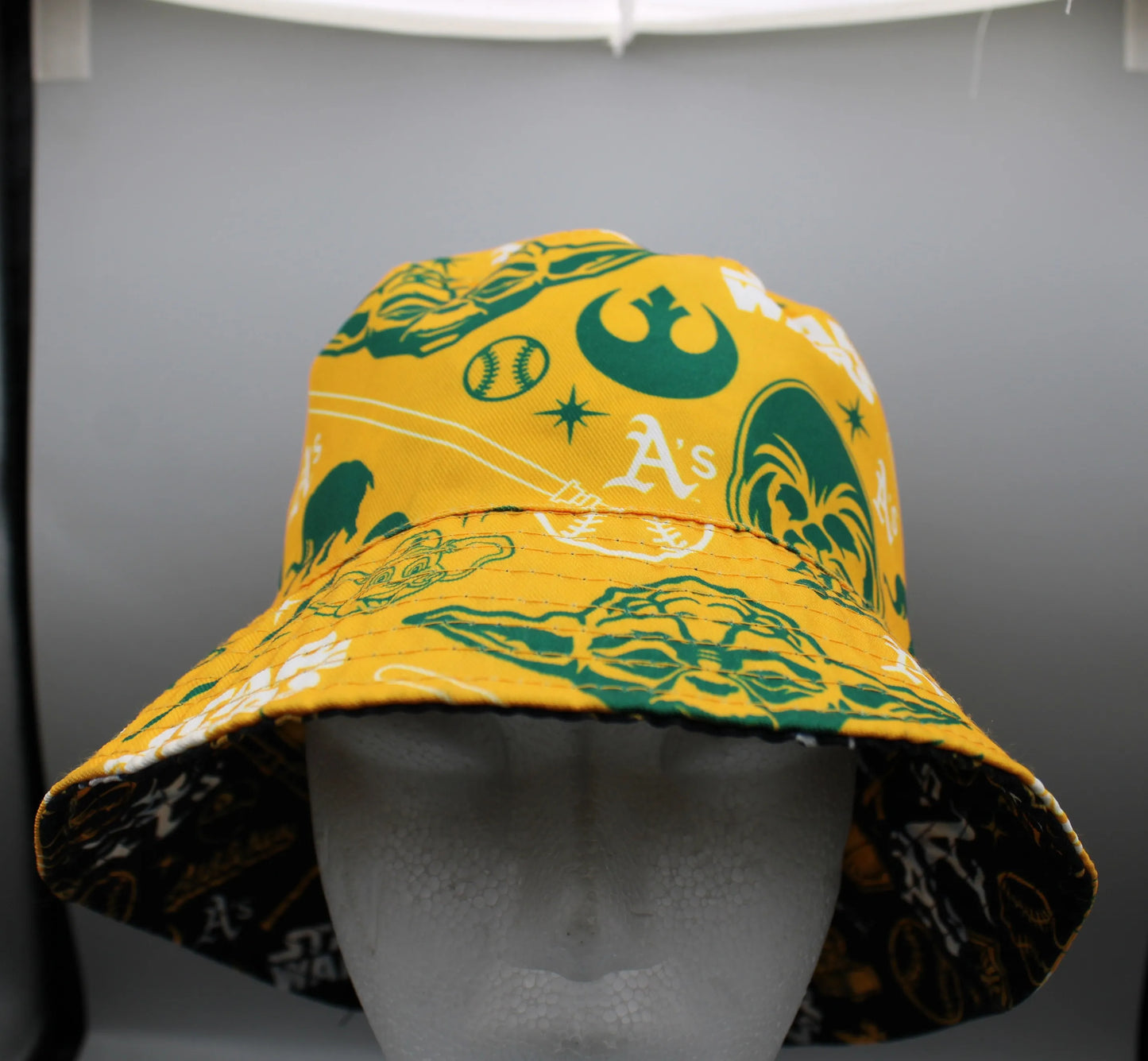 MLB Athletics & Star Wars Reversible Bucket Hat