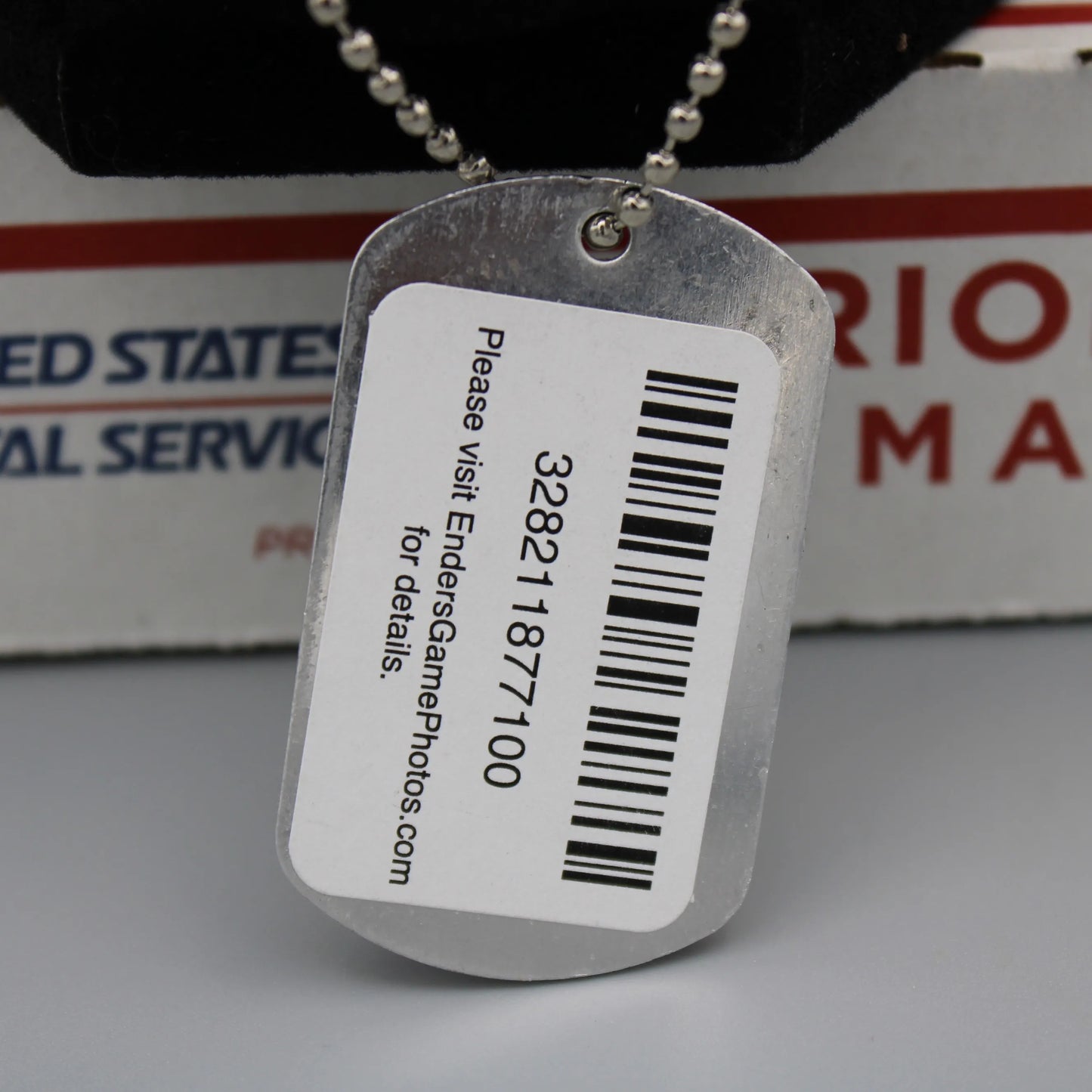SDCC 2011 - Ender's Game Griffon Army Dog Tag Necklace