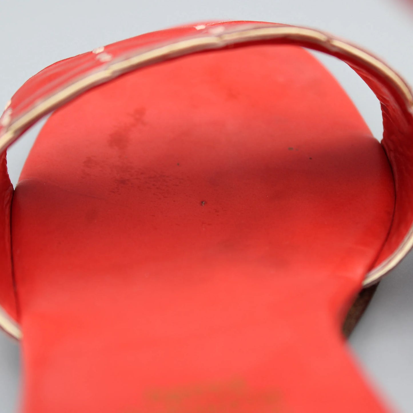 Amalfi by Rangoni - Vintage - Red Urtivo Snadals - No Size Marking