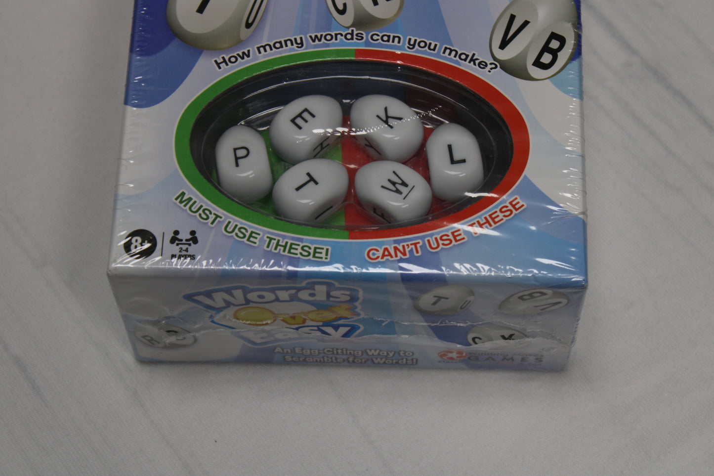 'Words Over Easy' Word Scramble Game