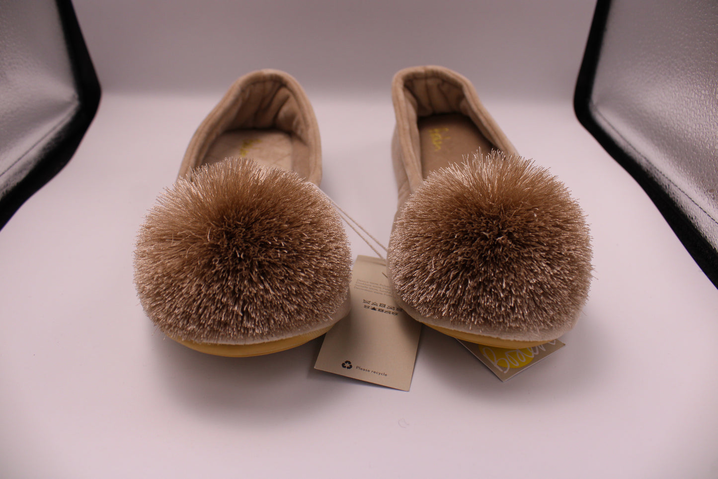 Boden - Pom Pom Slippers- Size "EUR 37"