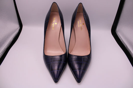 Kate Spade - Croc-Embossed Pumps - "5 1/2"