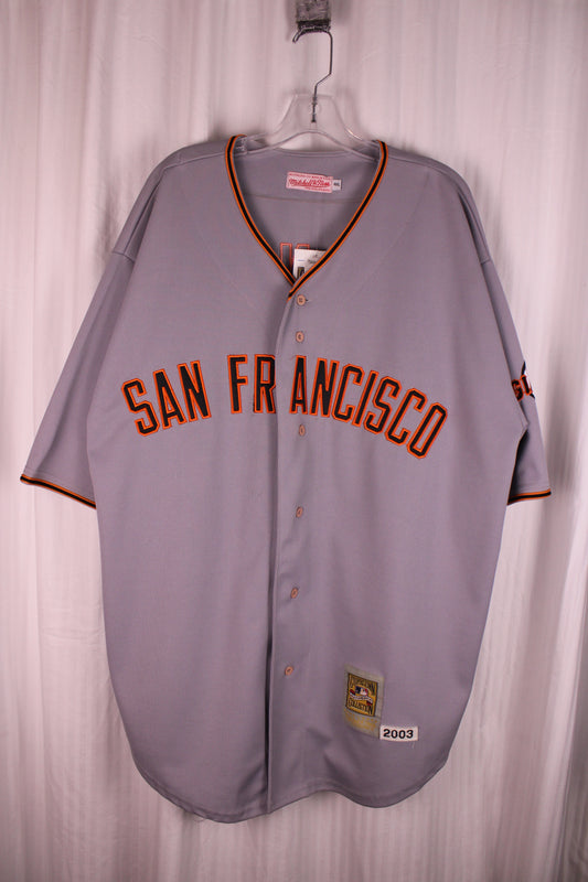 Mitchell & Ness - San Francisco Giants Barry Bonds Jersey - Size "4XL"