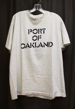 Load image into Gallery viewer, Vintage, Single Stitch - Port of Oakland &quot;The Container Side of the Bay&quot; Gray Heathered 2 - Sided T-Shirt -Size XL