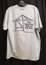 Load image into Gallery viewer, Vintage, Single Stitch - Port of Oakland &quot;The Container Side of the Bay&quot; Gray Heathered 2 - Sided T-Shirt -Size XL