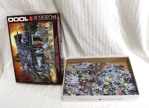 Eurographics - Paul Normand "Haunted Barn" (Halloween/Horror) 19.25"x26.63" 1000 PC Puzzle