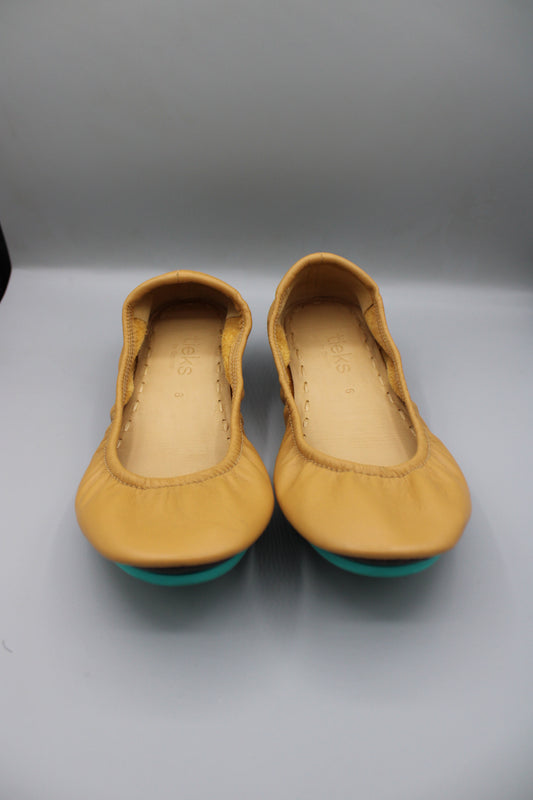 Tieks By Gavrieli - Camel Ballet Flats - Size "6"