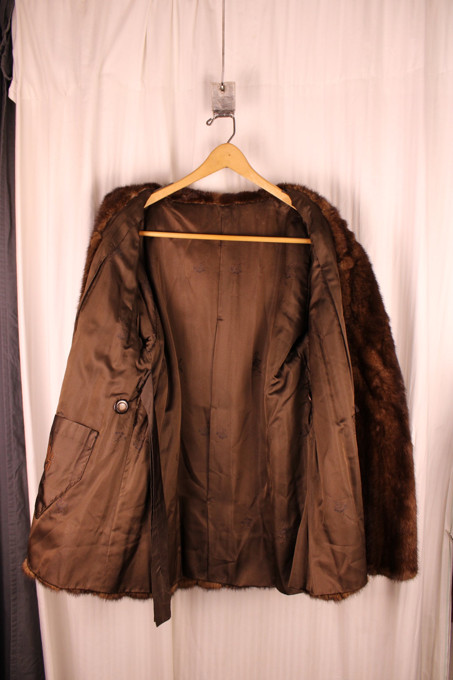 Vintage - Dark Mink Coat - Damaged