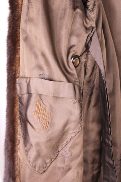 Vintage - Dark Mink Coat - Damaged