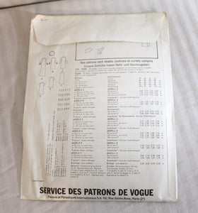 Vintage - Classique De Vogue (French/German Instructions) 2078 Size 38(French) 86 CM Bust - Dress