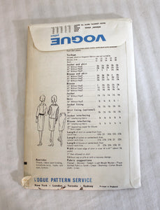 Vintage - Vogue 5956 Pattern - Size 12/32 Bust - Sleeveless Jacket, Skirt & Blouse