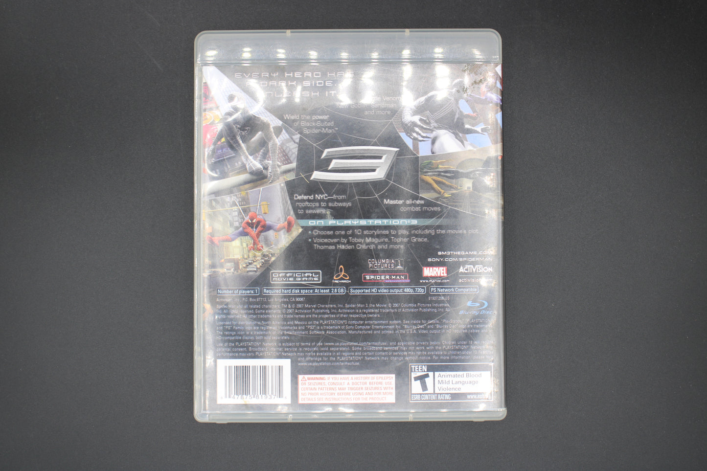 PlayStation 3 - Spider-man 3