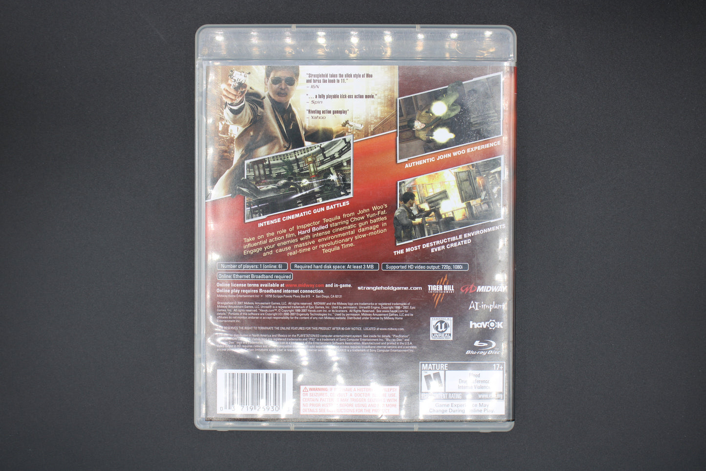 PlayStation 3 - John Woo Presents Stranglehold