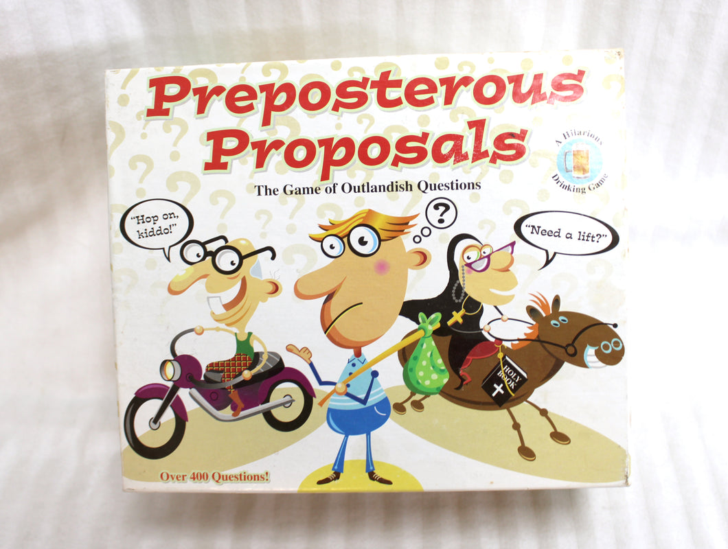 Vintage 2000- Kheper Games - Preposterous Proposals - A Game of Outlandish Questions