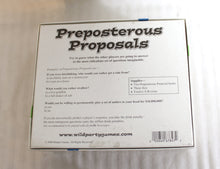 Load image into Gallery viewer, Vintage 2000- Kheper Games - Preposterous Proposals - A Game of Outlandish Questions