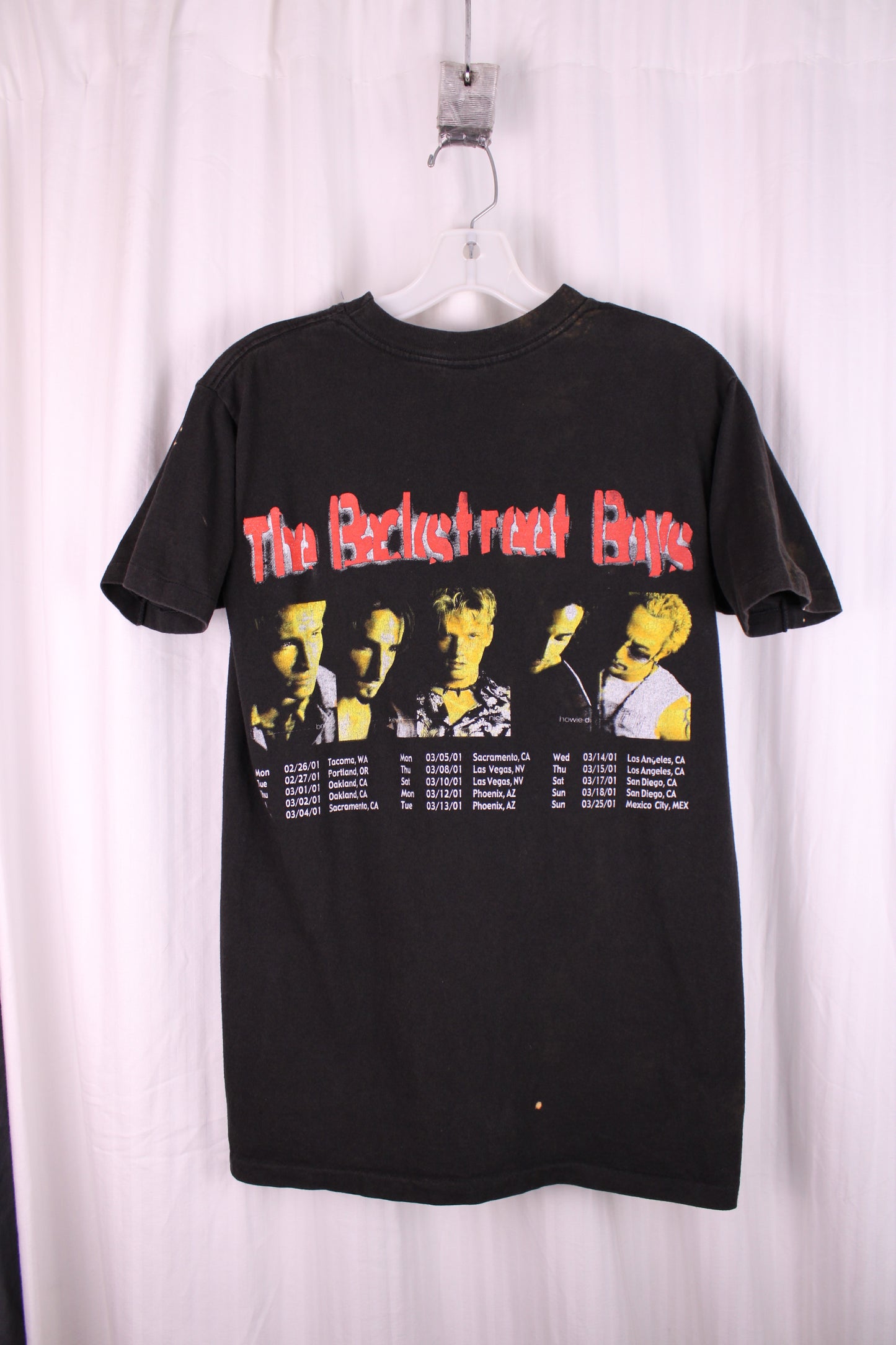 Vintage - Backstreet Boys Tour T-shirt - Size Small/Medium