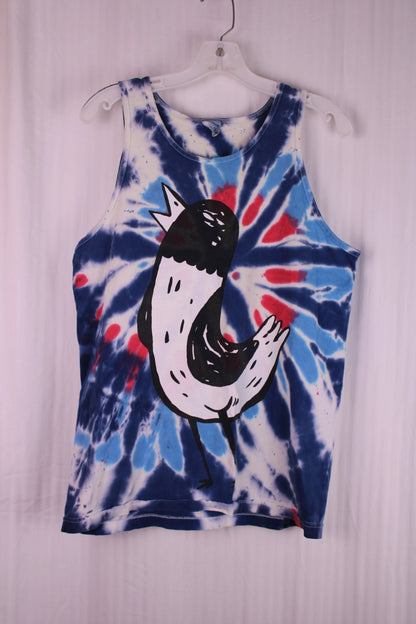 Alstyle - The Wonder Years Tie-Dye Hank Tank Top - Size Medium