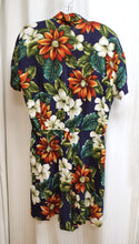 Load image into Gallery viewer, Vintage - Leger - Tropical Print Play Suit - Size L