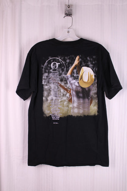 Hanes Beefy T - Garth Brooks World Tour 2014-15 T-Shirt - Size Medium