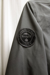 Roots 73 - Gray "The Metro" Napanee Eco Repreve Soft Shell Waterproof Coat - Size M (w/ Tags)