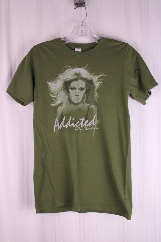 Kelly Clarkson Addicted Tour T-shirt - Size Small