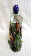 Load image into Gallery viewer, Vintage -  F. Mendez Caldas (Portugal) Glazed Ceramic Mallard Duck w/ Cat Tail Pitcher 10.5&quot;h