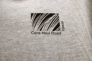 Vintage 2001 - Grant Kagimoto, Can Haul Road Hawai'i, 2 Sided "Go Home, Cook Rice" Gray Heathered T-Shirt - Size M