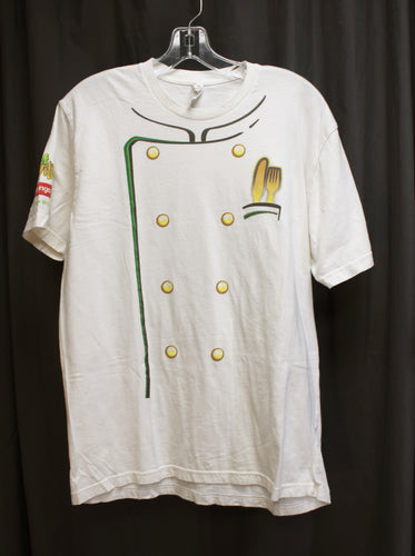 2012 Zynga Chefville Promo White T-Shirt - Size L