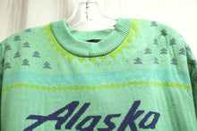 Load image into Gallery viewer, Alaska Airlines  - Winter Pattern Planes &amp; Luggage Pullover Sweater - Size 2XL