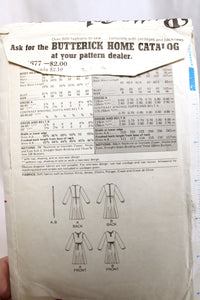 Vintage-Sewing Pattern - Butterick - 5677- Misses Dress - Size 14