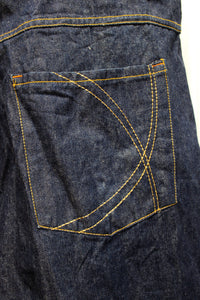 Men's Vintage Y2K - Karl Kani, Kani Gold - Dark Wash Denim Jean Shorts (Jorts) - Size 50