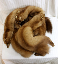 Load image into Gallery viewer, Vintage - Helene F. Johnson, Oakland - 4 Pelt Fox Fur Stole