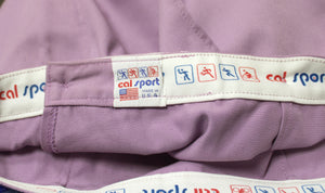 Vintage - Cal Sport - Lavender Wrap Front Tennis Skirt - Size 10 (26" Waist)