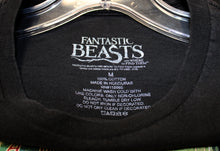 Load image into Gallery viewer, Fantastic Beasts and Where to Find Them (Official) A Magical Welcome to New York, Black T-Shirt - Size M