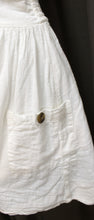 Load image into Gallery viewer, American Eagle - White Cotton Halter Mini Dress w/ Smocked Back &amp; Cute Front Pockets - Size XS