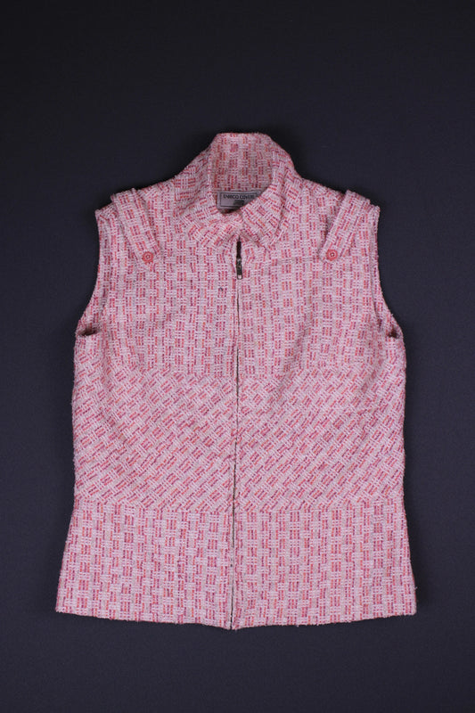 Enrico Coveri - Full Zip Vest - Size 42