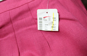Vintage, Deadstock w/ Tags- Barrie Stephens - Pink Pencil Skirt - Size 8 (See Measurements)