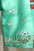 Load image into Gallery viewer, Tavik - Green Sleeveless Hidden Button Placket Tie Belt Dress w/ Pockets - Size S