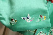 Load image into Gallery viewer, Tavik - Green Sleeveless Hidden Button Placket Tie Belt Dress w/ Pockets - Size S