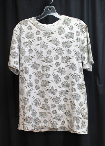 KAWS x Peanuts (Uniqlo) White All Over Print T-Shirt - Size M