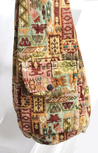 Hitit Textiles - One Shoulder/ Cross Body Boho/Folk Tapestry Bag