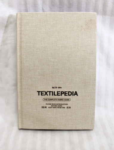 Textilepedia - The Complete Fabric Guide. Ref TP-1094 2021, Fashionary International Ltd. - Hardback Book