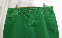 Load image into Gallery viewer, J. Crew - Kelly Green Stretch Boot Cut Corduroy Pants - Size 4S (Short)