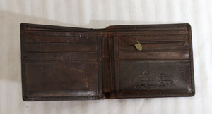 Men's - Davis Case - Brown "Vintage" Leather Wallet