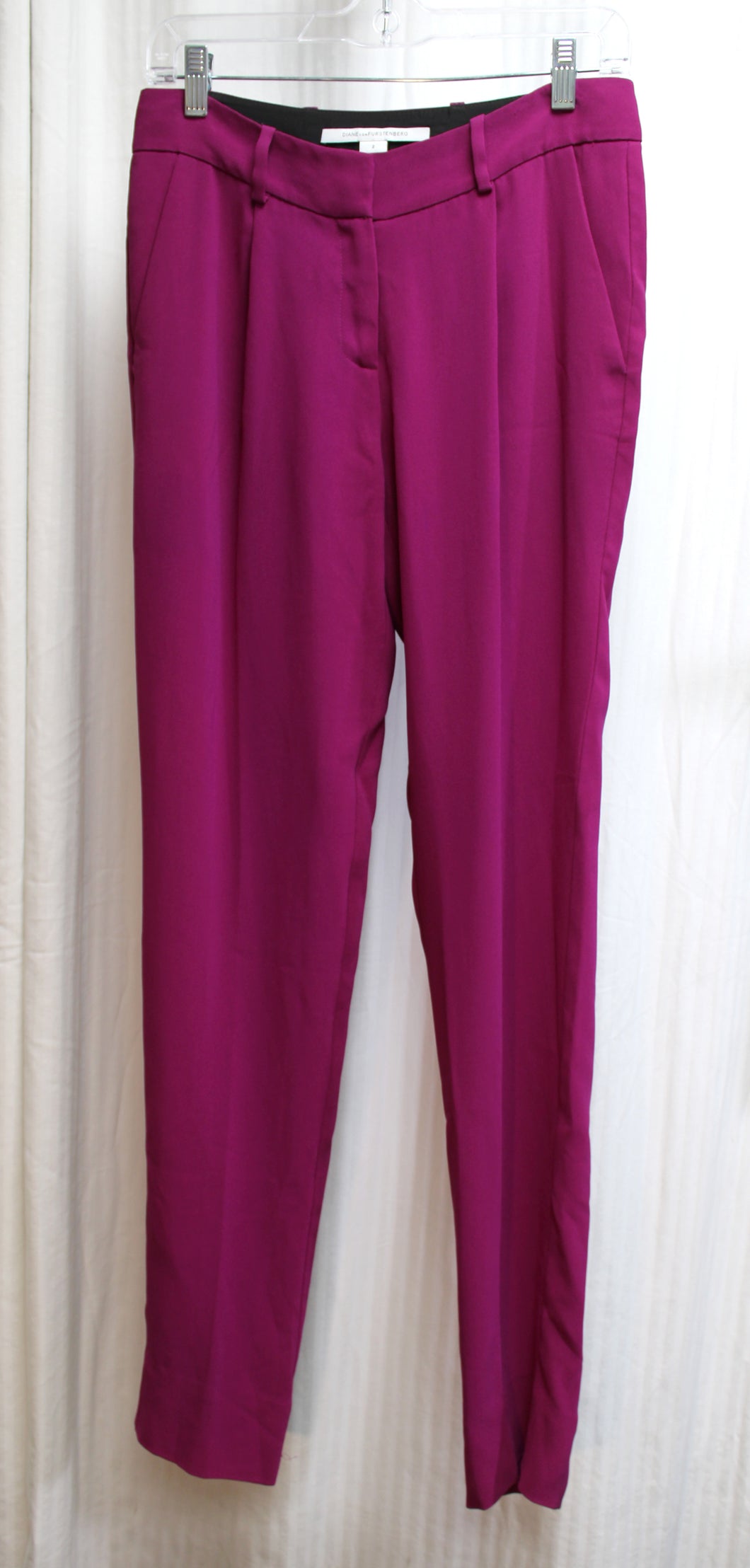 Diane Von Furstenberg - Orchid Purple Dress Pants - Size 2