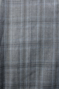 Men's -Calvin Klein - "Jerome" Lightweight, Blue & Gray Plaid - Wool Blend SLIM Fit pants - Size 32  (w/ Tags)