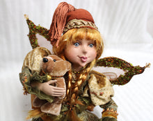 Load image into Gallery viewer, Winward - Fairy w/ Teddy Bear Shelf Sitter - 17&quot;