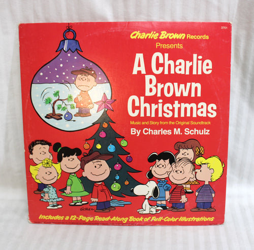 Vintage 1977 - A Charlie Brown Christmas, Gatefold Read-Along - Vinyl Record - Charlie Brown Records